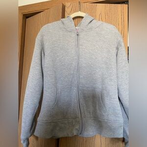 Gray Zip-Up